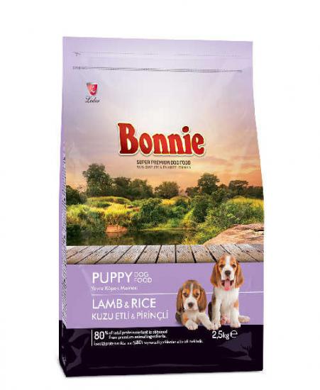 BONNIE PUPPY FOOD LAMB AND RICE 2,50KG