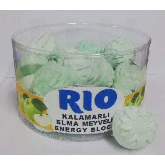 Rio Kalamarlı Elma Meyvelı Energy Block pakette 30 adet